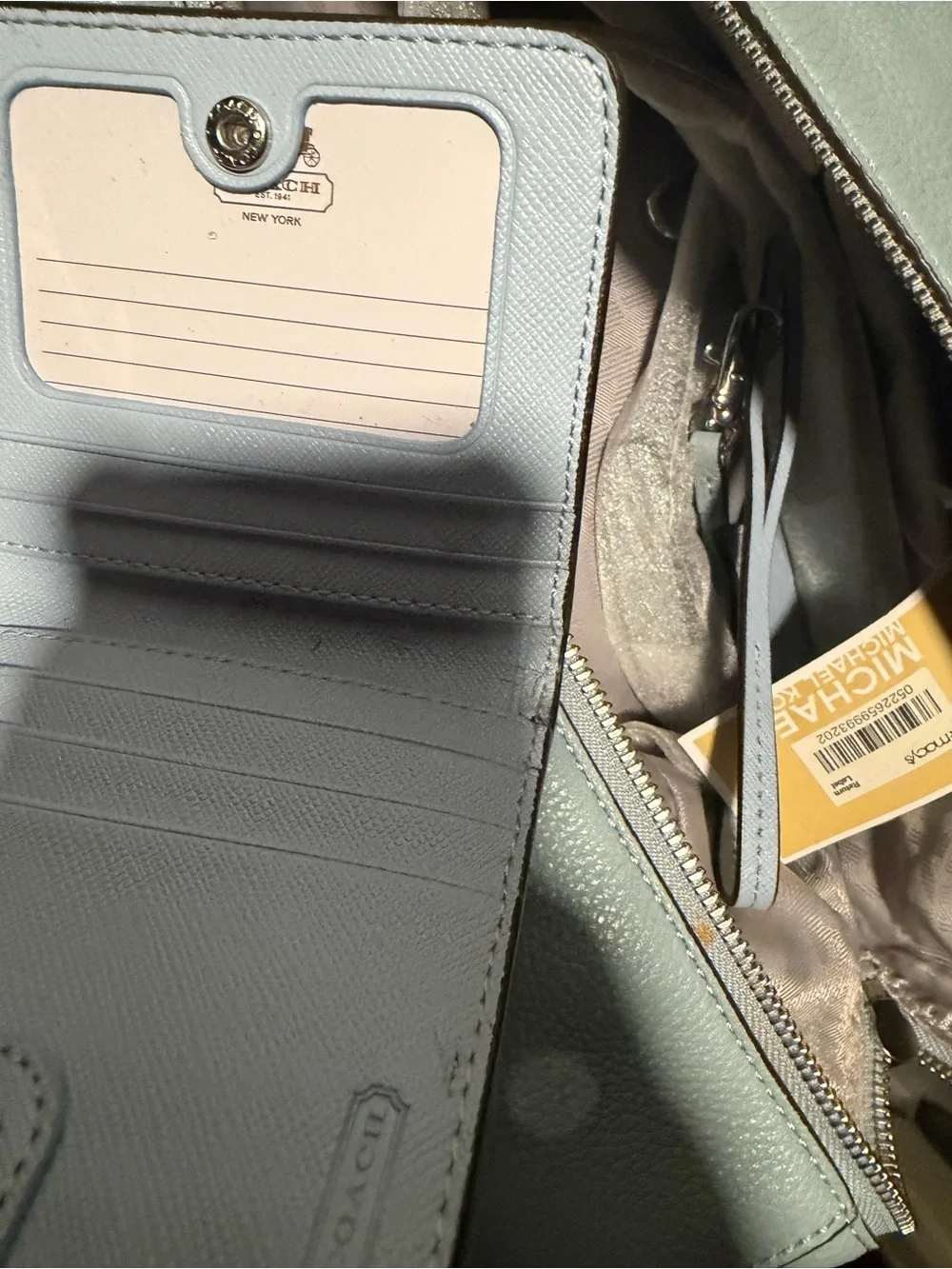 Micheal kors set bag +wallet